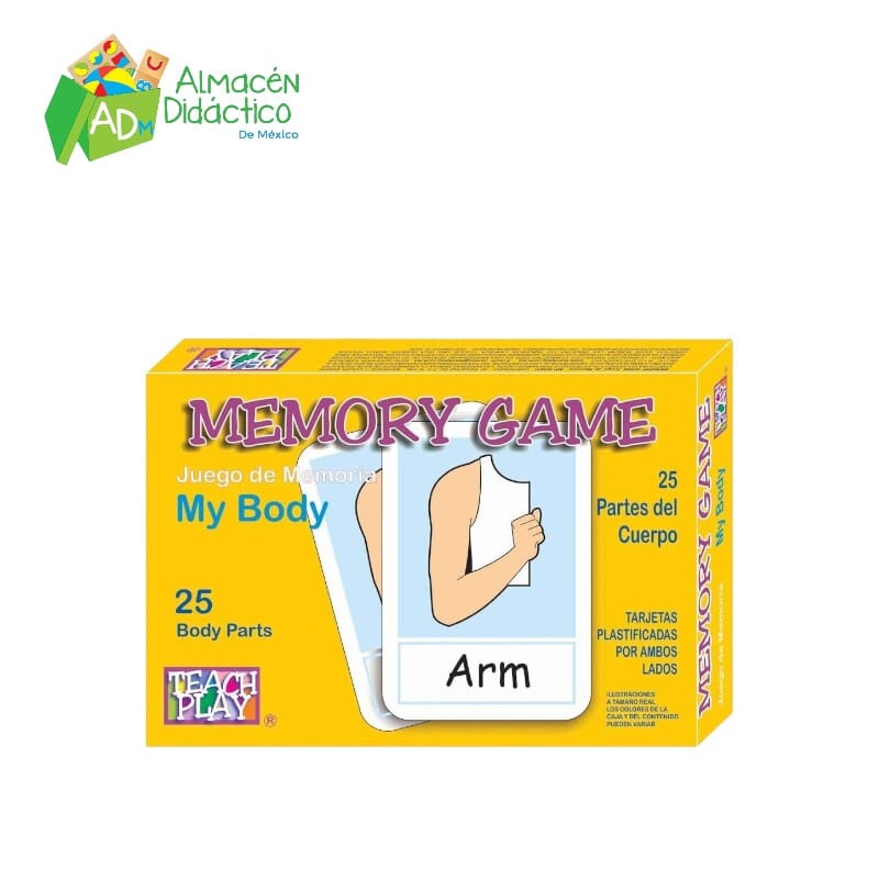 MEMORY GAME MY BODY
