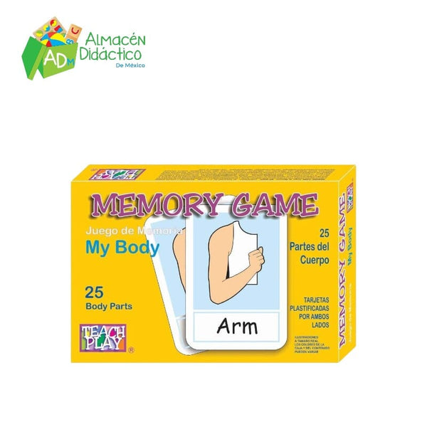 MEMORY GAME MY BODY