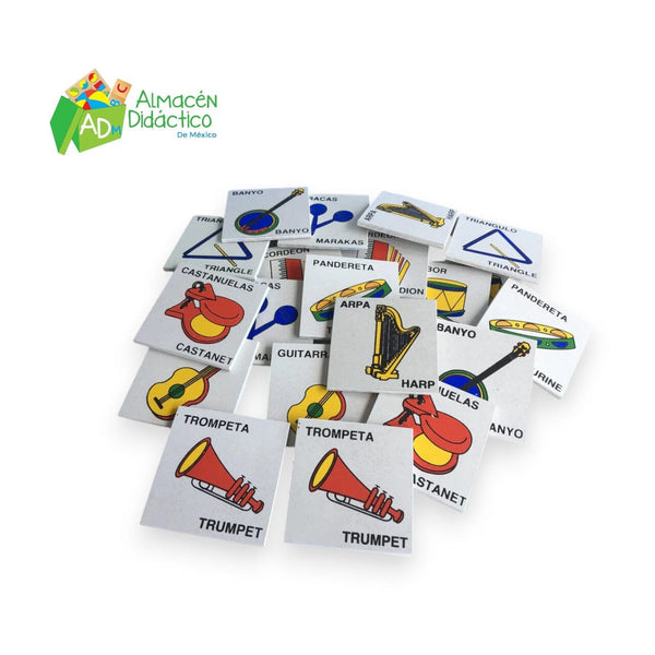 MEMORAMA DE INSTRUMENTOS MUSICALES