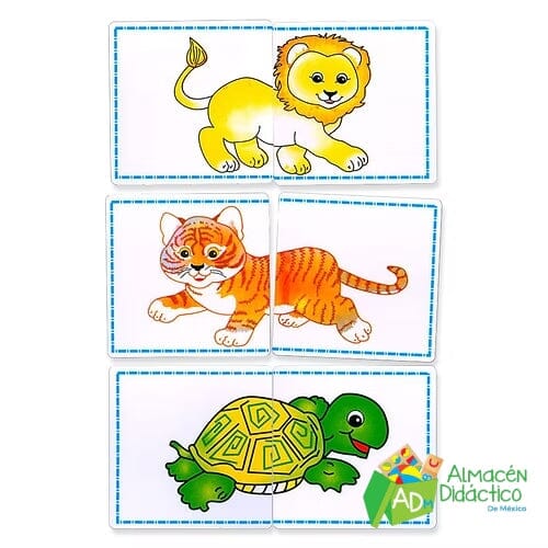 MEMOPARES ASOCIACIÓN MITADES DE ANIMALES