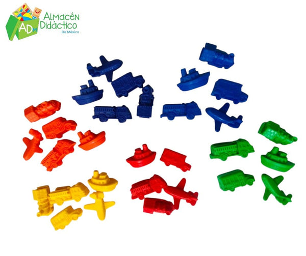 MINI AUTOS PARA CONTAR Y CLASIFICAR