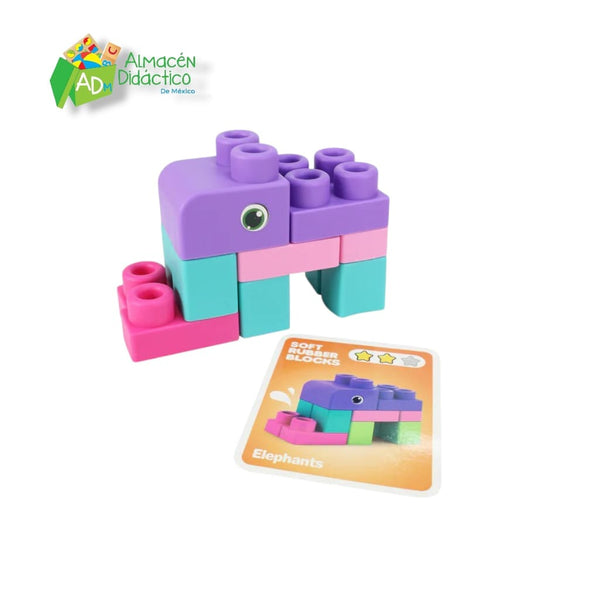MOCHILA DE BLOQUES SUAVES - SOFT RUBBER BLOCKS