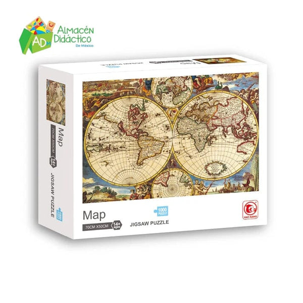ROMPECABEZAS MAPA DEL MUNDO