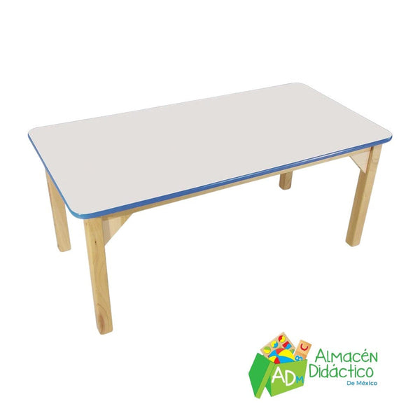 MESA RECTANGULAR DE MADERA