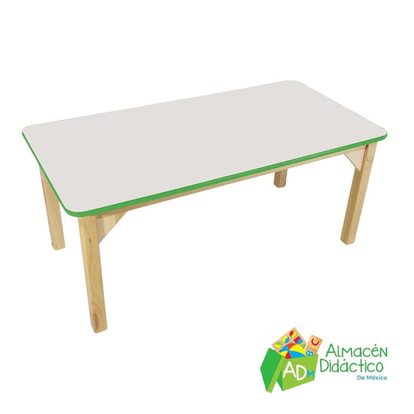 MESA RECTANGULAR DE MADERA