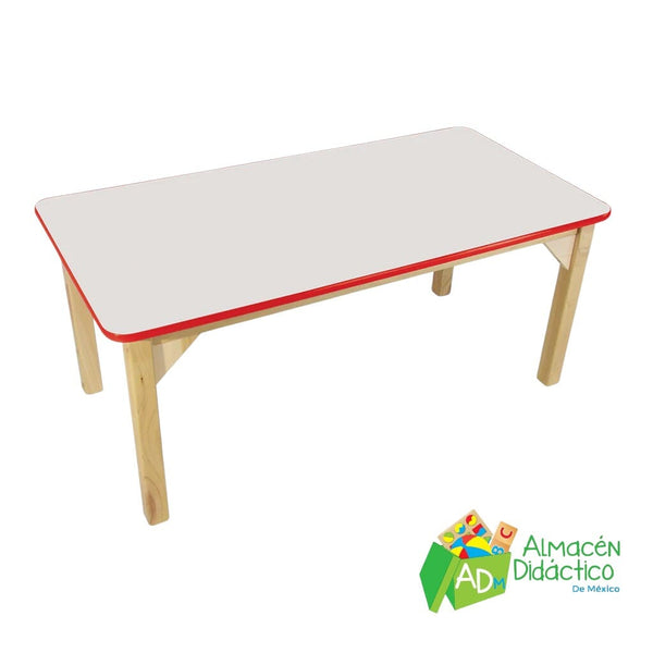 MESA RECTANGULAR DE MADERA