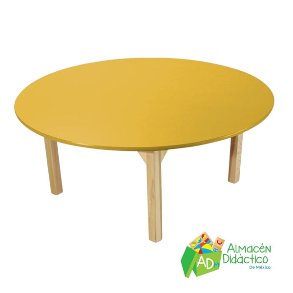 MESA REDONDA MADERA