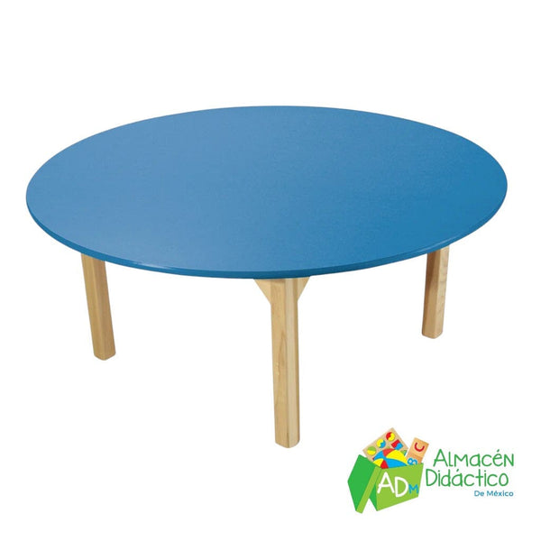 MESA REDONDA MADERA