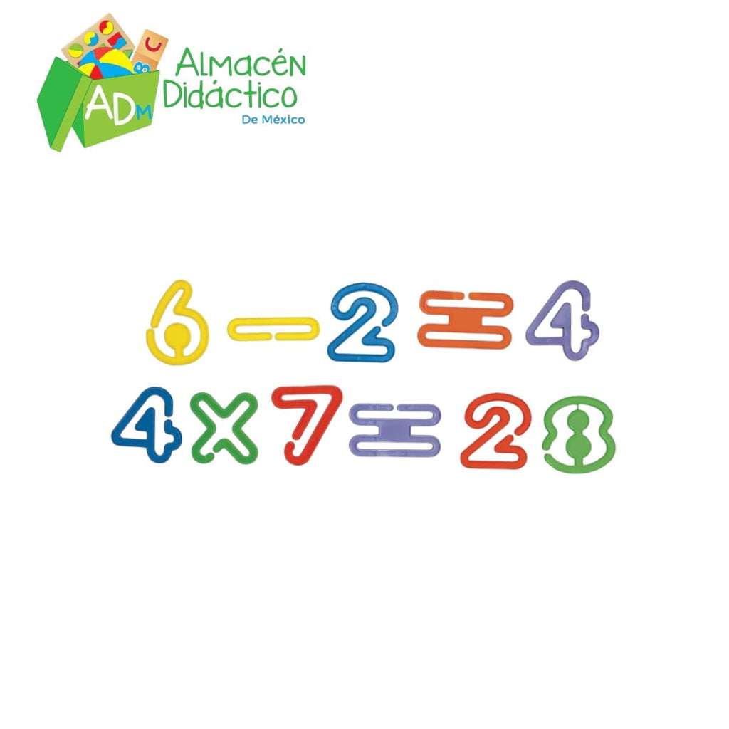 NÚMEROS ENGANCHABLES BRAILLE