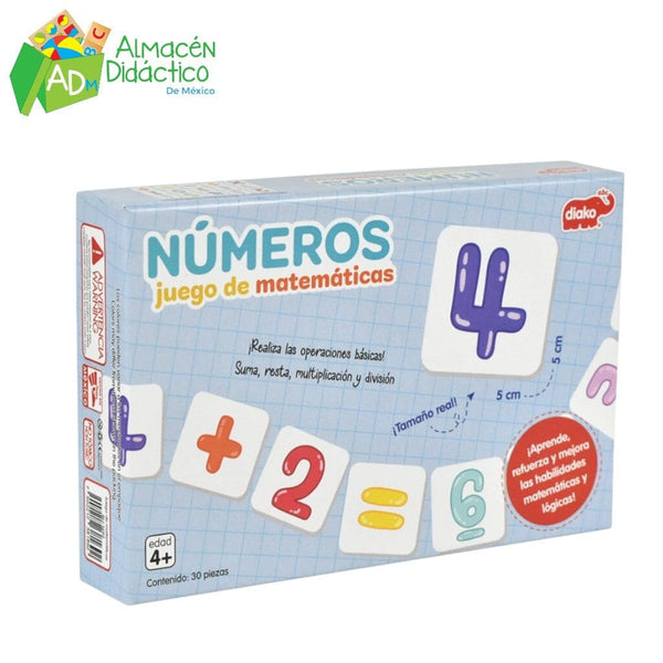 NUMEROS JUEGOS DE MATEMATICAS