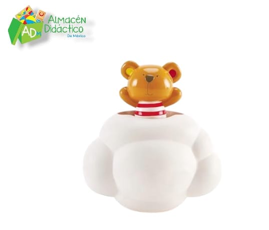 OSITO PARA LA DUCHA QUE SE ESCONDE Y APARECE - HAPE - POP UP TEDDY SHOWER BUDDYS