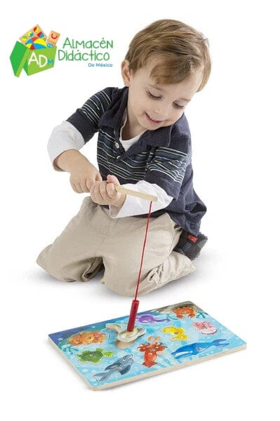 Juego magnetico de pesca - Melissa & Doug - Magnetic wooden game fishing