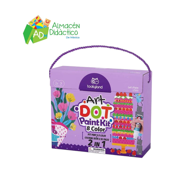 PINTA CON PUNTO 8 COLORES