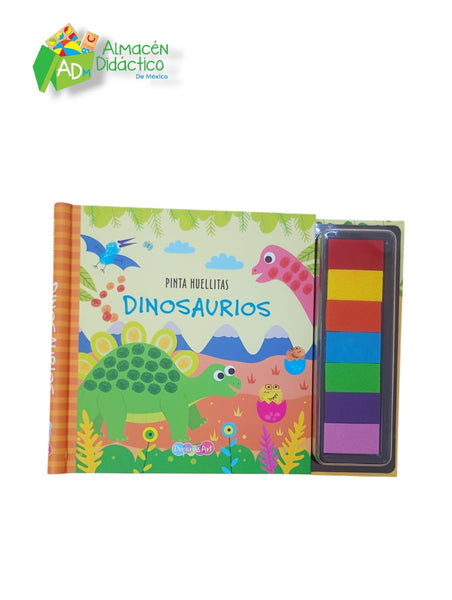 PINTA HUELLITAS-DINOSAURIOS