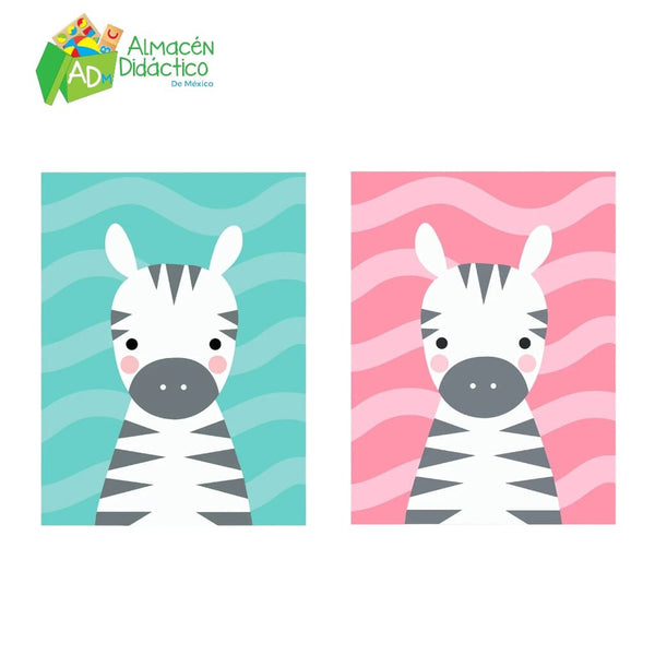 PINTA POR NUMERO - BABY ZEBRA