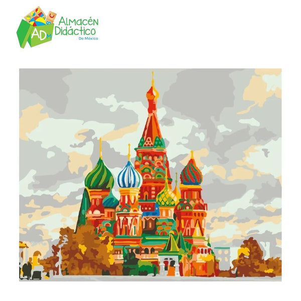 PINTA POR NUMERO - SAN BASILIO MOSCU