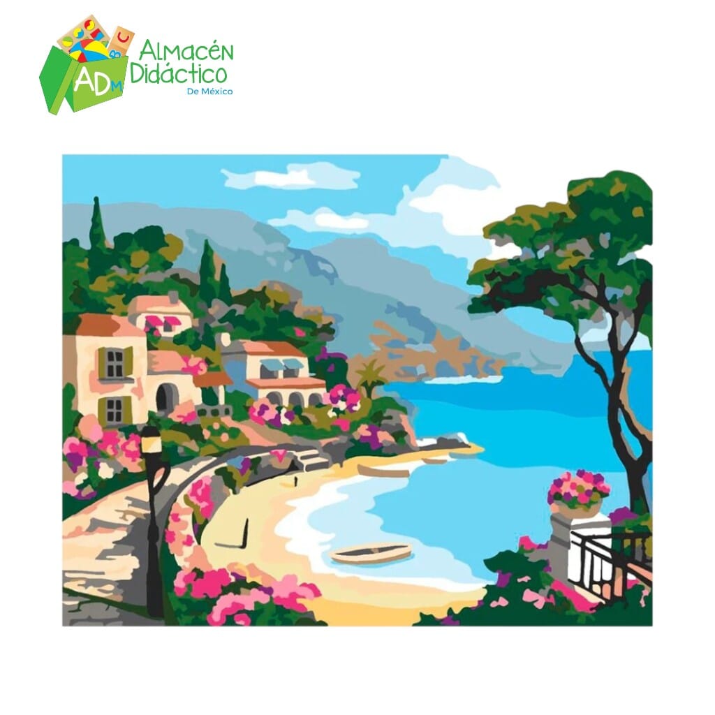 PINTA POR NUMERO - BAHIA DE NAPOLES