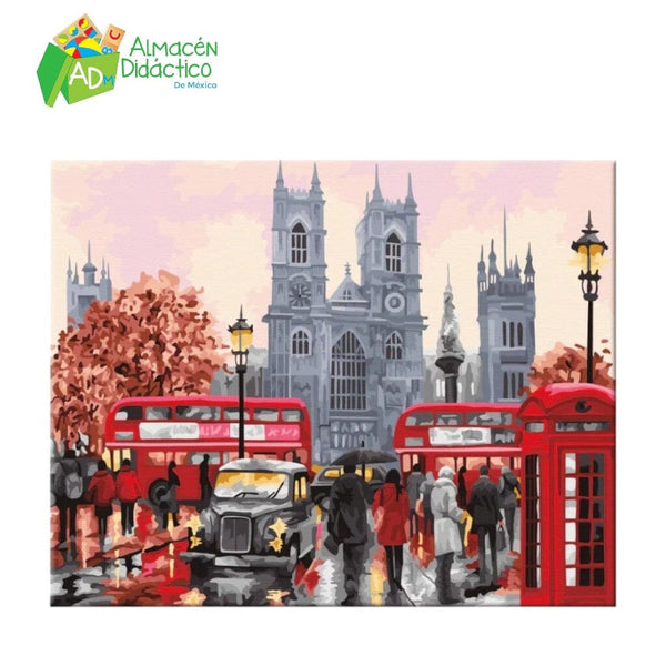 PINTA POR NUMERO - VIVIENDO EN LONDRES