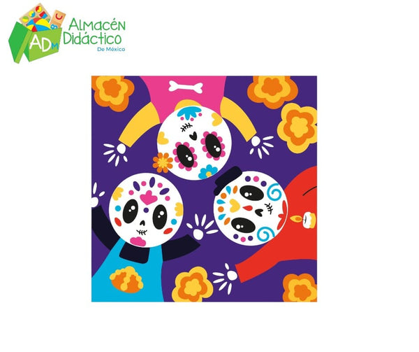 PINTA POR NUMERO KIDS - CALAVERITAS