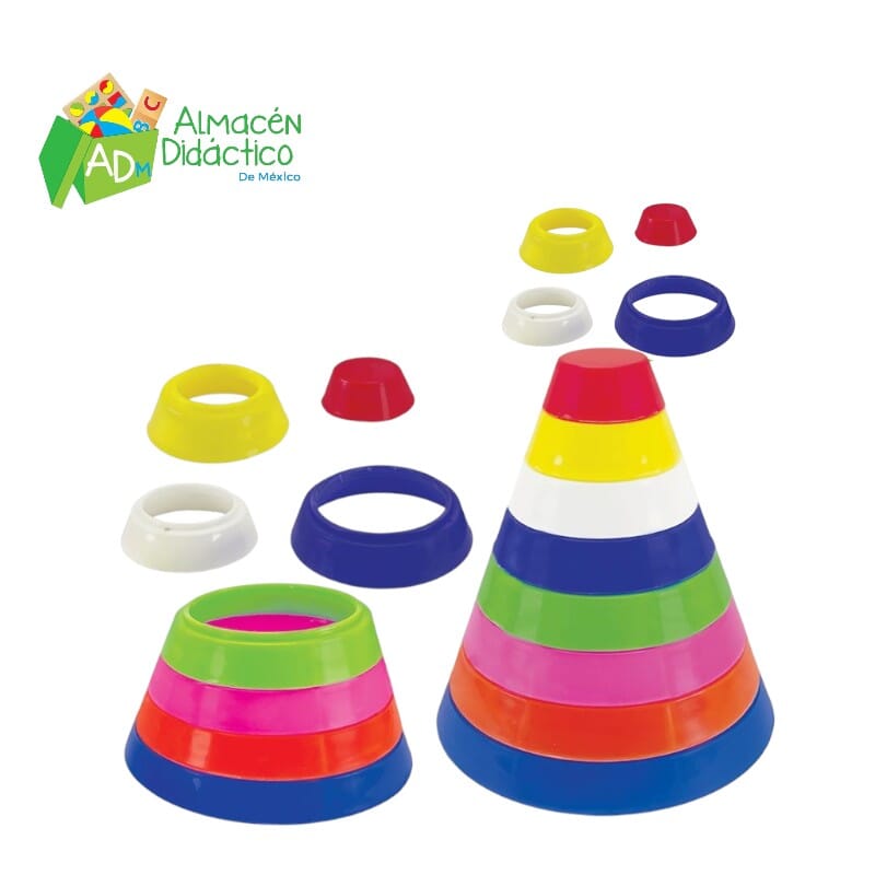 PIRÁMIDE CIRCULAR 8 JUEGOS