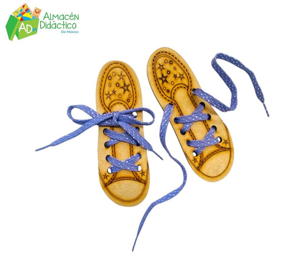 PLANTILLA GRANDE PARA ATAR CORDONES DOS PIEZAS