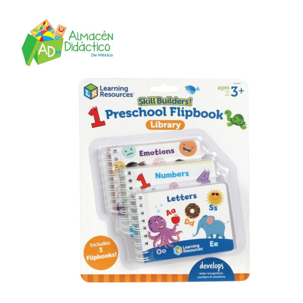CONSTRUCTORES DE HABILIDADES/ PRESCHOOL FLIPBOOK