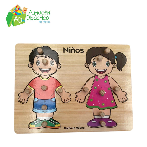 RESAQUE CON PIJA NIÑOS