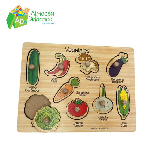 RESAQUE CON PIJA VEGETALES