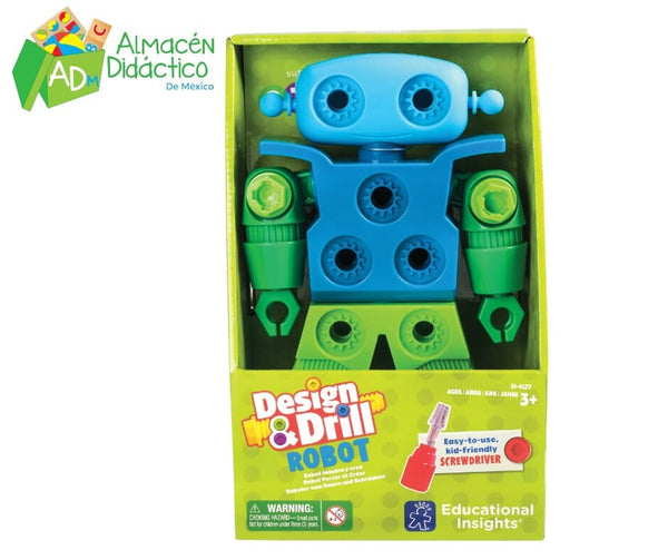 ROBOT STEM DISEÑA Y TALADRA