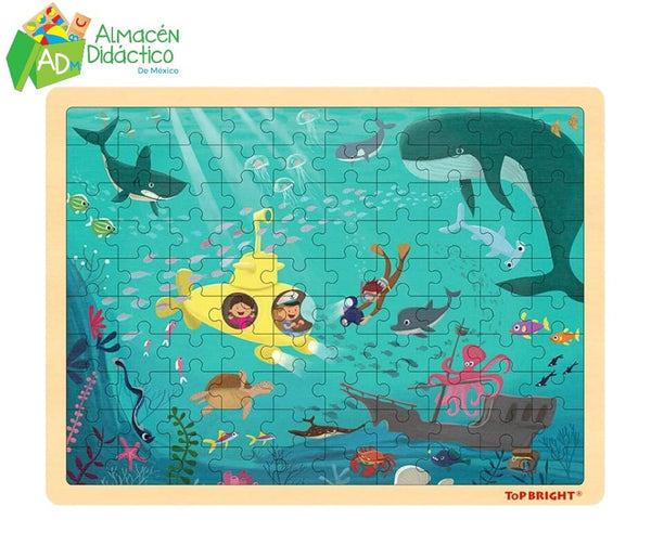 ROMPECABEZAS MUNDO MARINO