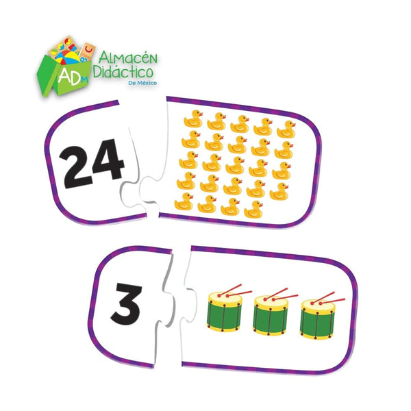 ROMPECABEZAS DE NUEMEROS