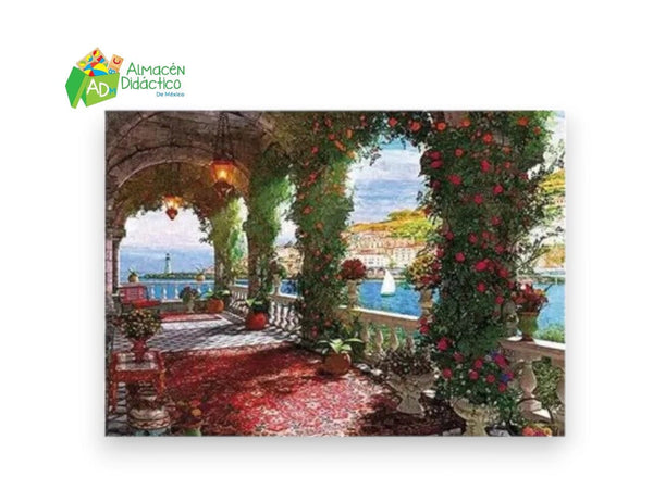 ROMPECABEZAS - PASILLO DE ROSAS 1000 PZAS.