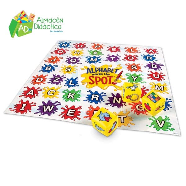 ALPHABET MARKS THE SPOT /JUEGO DE SUELO EL ABECEDAERIO