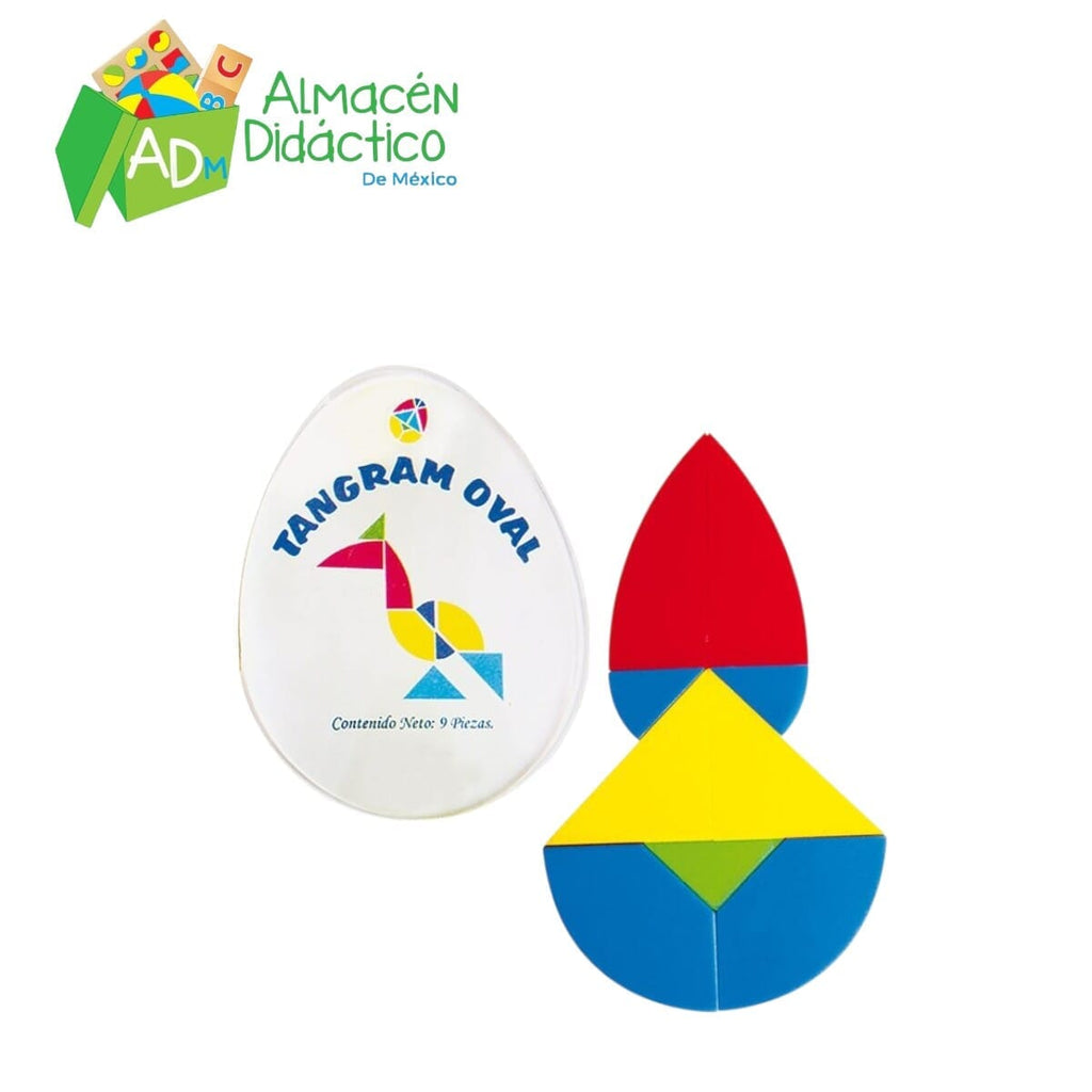 TANGRAM OVAL 10 JUEGOS
