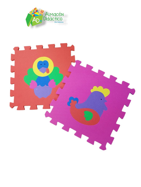 TAPETE DE FOAMY-FIGURAS