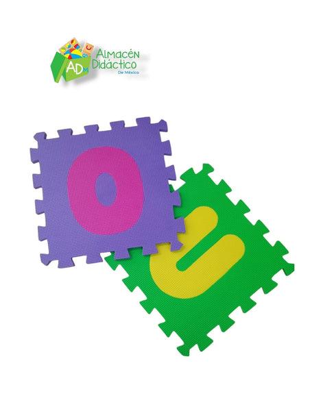 TAPETE DE FOAMY-VOCALES