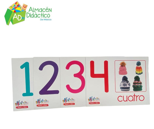 TARJETAS - LOS NUMEROS DEL 1 AL 30