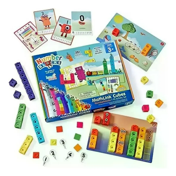 CONJUNTO DE ACTIVIDADES MATHLINK CUBES NUMBERBLOCKS DEL 1 AL 10