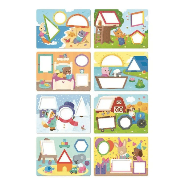 ESCENAS FORMAS Y COLORES