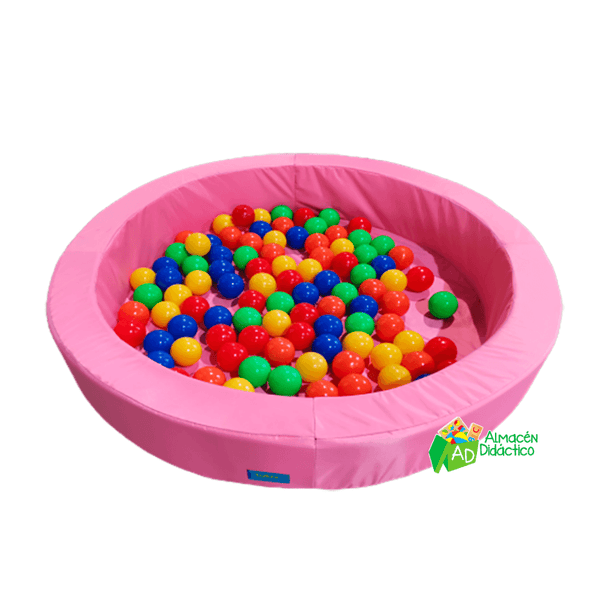 ALBERCA DE PELOTAS REDONDA CHICA "UNICOLOR"