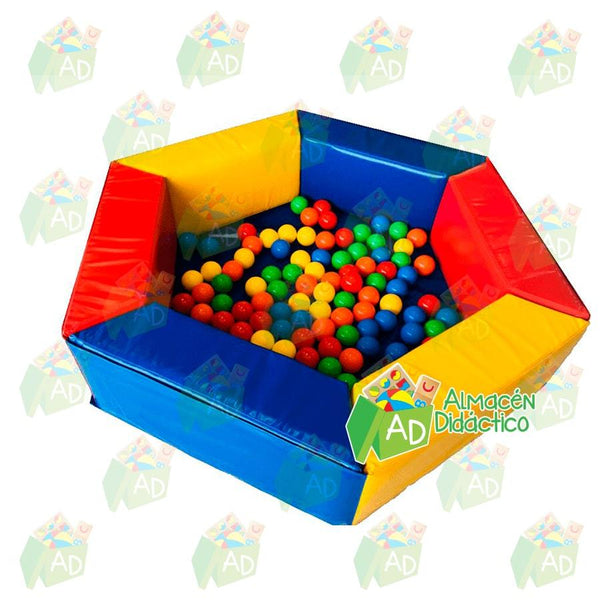 ALBERCA DE PELOTAS CONSTRUCTOR 6 PZAS