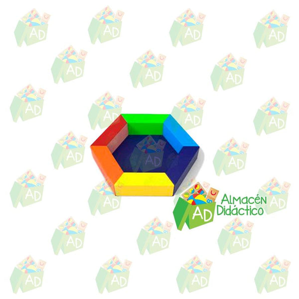 ALBERCA DE PELOTAS CONSTRUCTOR 6 PZAS