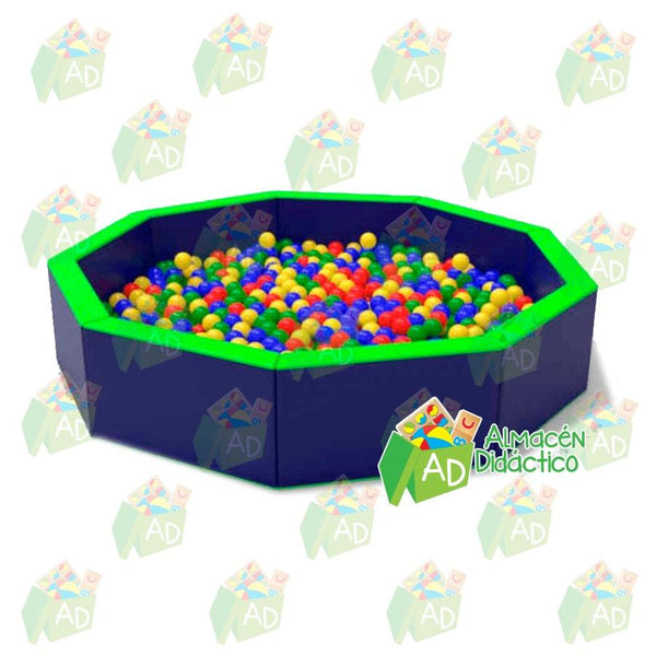 ALBERCA DE PELOTAS CONSTRUCTOR 9 PIEZAS