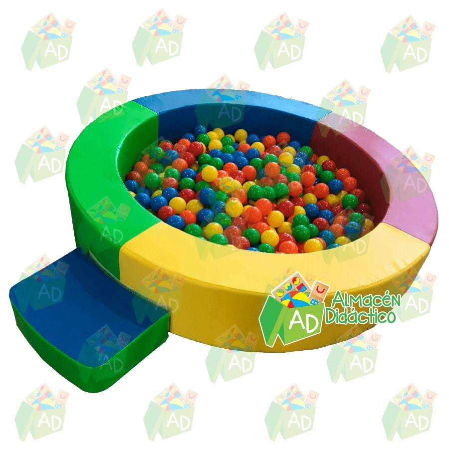 ALBERCA DE PELOTAS REDONDA MEDIANA