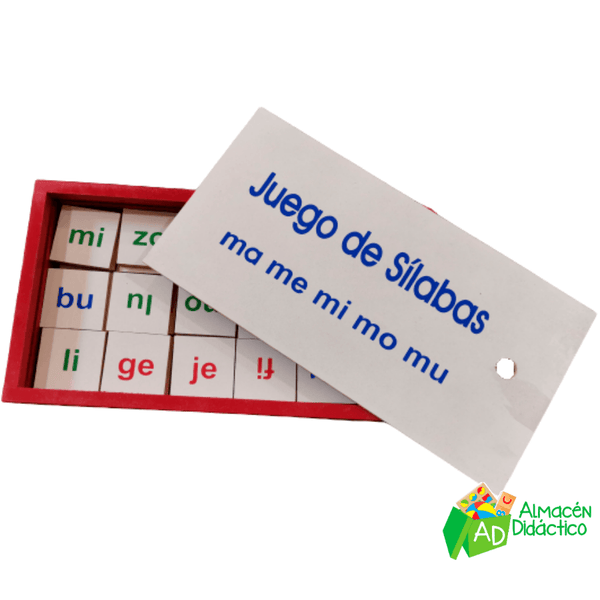 JUEGO DE SILABAS