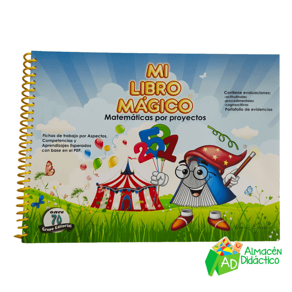 LIBRO MATEMATICAS POR PROYECTOS 3 - MI LIBRO MAGICO